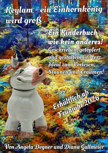 Keylamm - ein Einhorn wird groß. Buch ab Frühjar 2026 erhältlich.