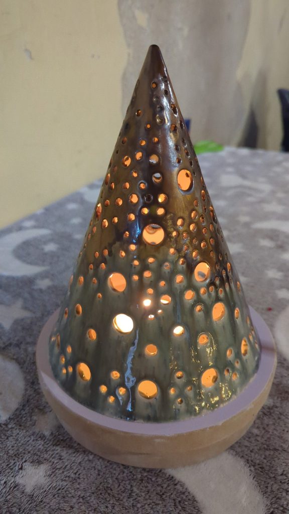 Kegel Windlicht – Bild 3