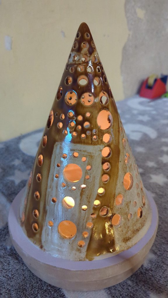 Kegel Windlicht – Bild 3