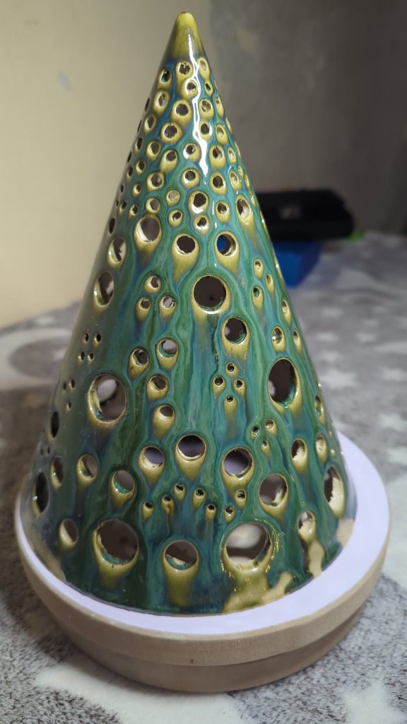 Kegel Windlicht – Bild 2