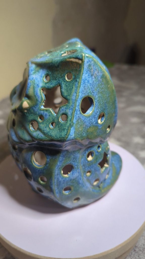 Eule Windlicht – Bild 2