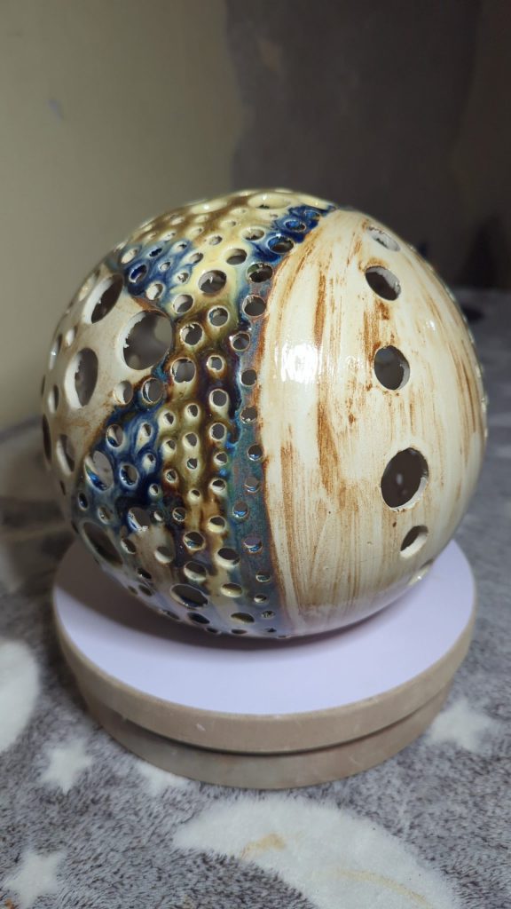 Kugel (D17) Windlicht – Bild 2