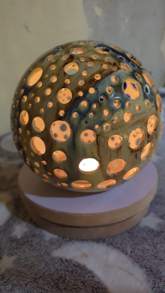 Kugel (D17) Windlicht – Bild 3