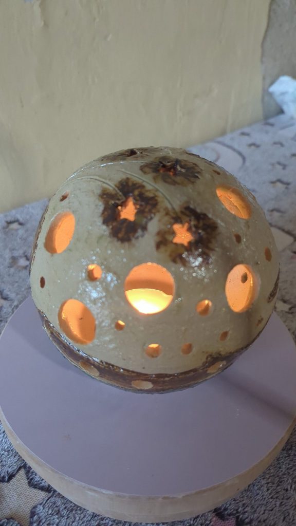 Kugel (D12) Windlicht – Bild 4