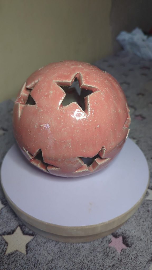 Kugel (D12) Windlicht – Bild 2